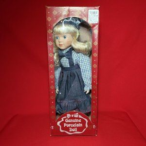 Vintage Genuine Porcelain Doll 16 Inches